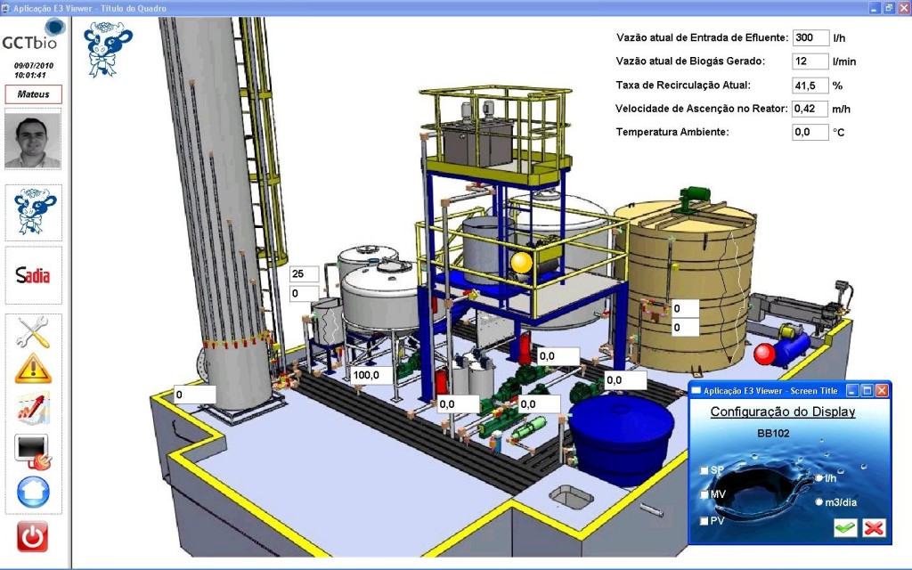 Figure 2. Effluent treatment station of Itambé