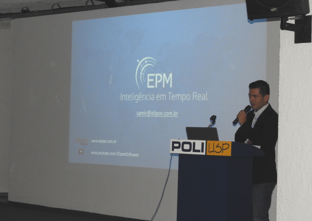 Samir Lima palestrou sobre o EPM e sua integração com o Python