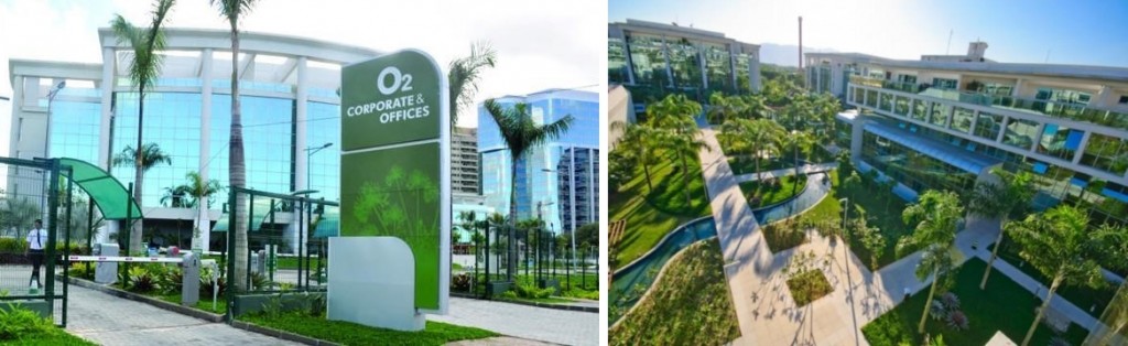 Imagens do O2 Corporate & Offices, nova sede da Elipse-RJ