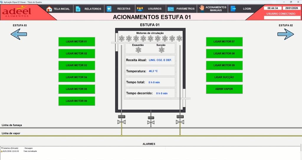 Acionamento Estufa Manual2